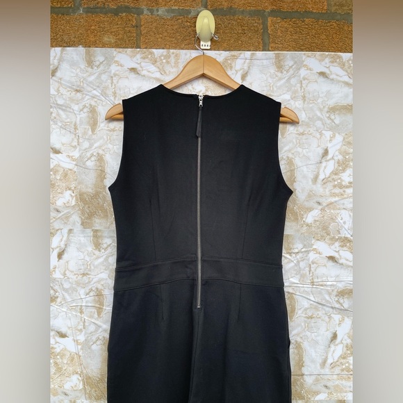 SPANX The Perfect Jumpsuit Sleeveless Back Zip Bootcut Leg Classic Black medium - Picture 11 of 15